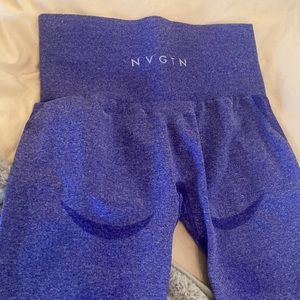 NVGTN Blue/Purple Leggings in SM